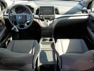 2019 Honda Odyssey EX with VIN 5FNRL6H56KB061780, listed as a Copart auction lot 61628045 with 96,017 mi miles and Salvage title. Bid and sale history available at DreamBid. Image 8.