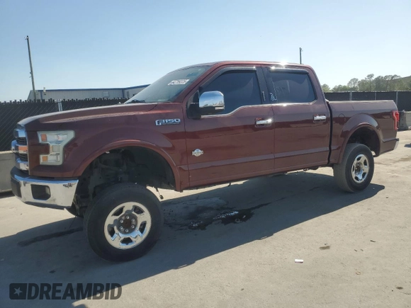 2015 Ford F-150 XL with VIN 1FTEW1CF8FFC70786, listed as a Copart auction lot 53759225 with 271,381 mi miles and Clean Title. Bid and sale history available at carsss.com. Image 1.