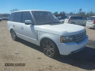 2012 Land Rover Range Rover HSE Lux with VIN SALMF1D49CA379073, listed as a IAAI auction lot 41477902 with 150,534 mi miles and . Bid and sale history available at DreamBid. Image 1.