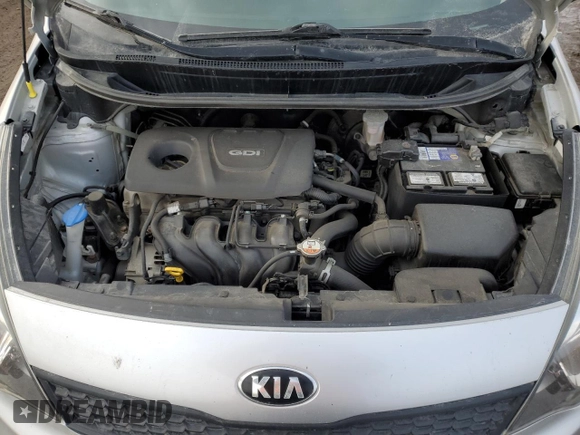 2016 Kia Rio LX with VIN KNADM4A30G6671355, listed as a Copart auction lot 48075515 with 98,168 mi miles and Salvage Title. Bid and sale history available at carsss.com. Image 11.