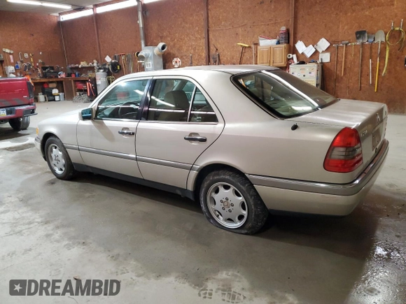 1995 Mercedes-Benz C with VIN WDBHA28E8SF115598, listed as a Copart auction lot 50145195 with 129,134 mi miles and Clean Title. Bid and sale history available at carsss.com. Image 2.