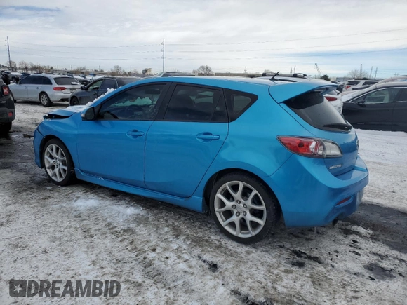 2010 Mazda 3 Mazdaspeed3 Sport with VIN JM1BL1H30A1211375, listed as a Copart auction lot 41876525 with 126,448 mi miles and Salvage Title. Bid and sale history available at DreamBid. Image 2.