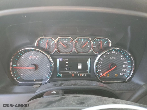 2018 Chevrolet Silverado 1500 LT with VIN 1GCVKREC0JZ367789, listed as a Copart auction lot 46631095 with 152,849 mi miles and Salvage Title. Bid and sale history available at carsss.com. Image 9.