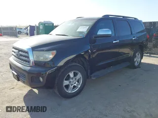 2008 Toyota Sequoia Ltd with VIN 5TDZY68A28S011655, listed as a IAAI auction lot 42010093 with 356,580 mi miles. Bid and sale history available at carsss.com. Image 2.