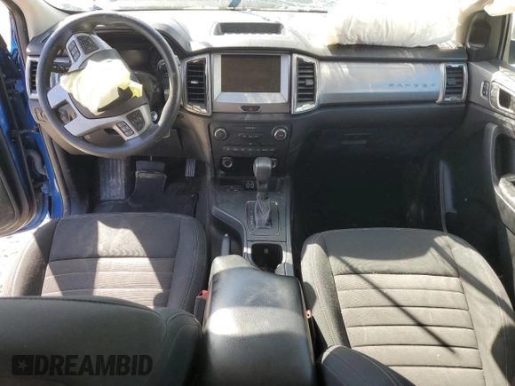 2020 Ford Ranger XL with VIN 1FTER4EH6LLA36361, listed as a Copart auction lot 52918685 with 76,344 mi miles and Salvage title. Bid and sale history available at DreamBid. Image 8.