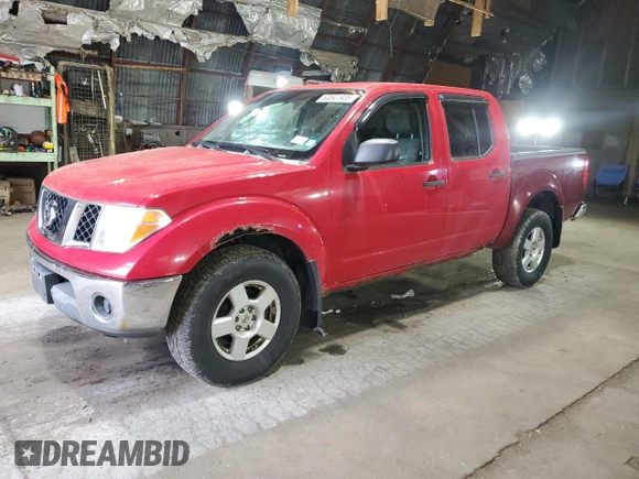 2006 Nissan Frontier SE with VIN 1N6AD07W46C455103, listed as a Copart auction lot 60841935 with 168,105 mi miles and Clean title. Bid and sale history available at DreamBid. Image 1.