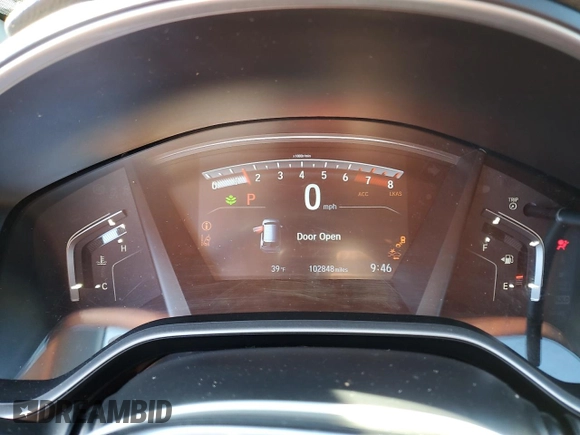 2022 Honda CR-V EX-L with VIN 2HKRW2H88NH612923, listed as a Copart auction lot 52173655 with 102,848 mi miles and Salvage title. Bid and sale history available at DreamBid. Image 9.