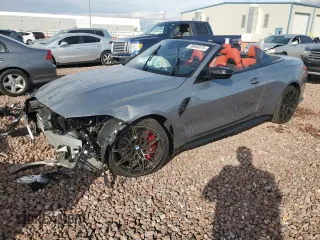 2022 BMW M4 Competition xDrive with VIN WBS33BA07NCJ47378, listed as a Copart auction lot 38846674 with 0 mi miles. Bid and sale history available at carsss.com. Image 1.