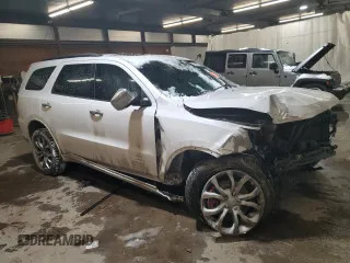 2018 Dodge Durango Citadel Anodized Platinum with VIN 1C4SDJET1JC154500, listed as a Copart auction lot 41907155 with Not provided miles and Salvage title. Bid and sale history available at DreamBid. Image 4.