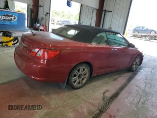 2008 Chrysler Sebring Limited with VIN 1C3LC65M88N137564, listed as a Copart auction lot 65899535 with 120,274 mi miles and Clean title. Bid and sale history available at DreamBid. Image 3.