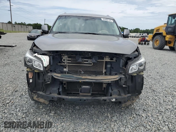 2016 Infiniti QX80 z VIN JN8AZ2NE3G9121495, wystawiony jako Copart lot #55489125 z przebiegiem 114 032 mil mil oraz Szkoda całkowita • Salvage title. Historia ofert i sprzedaży dostępna na DreamBid. Obrazek 5.