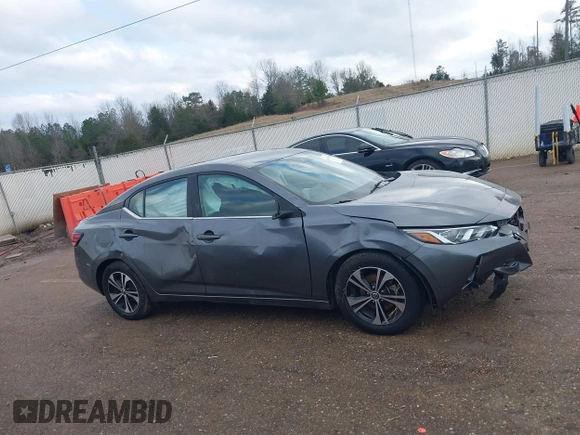 2022 Nissan Sentra SV z VIN 3N1AB8CV9NY284815, wystawiony jako IAAI lot #41504868 z przebiegiem 33 275 mil mil oraz . Historia ofert i sprzedaży dostępna na DreamBid. Obrazek 14.