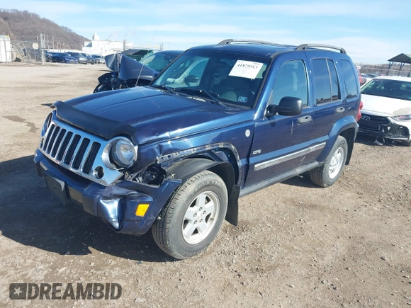2006 Jeep Liberty Sport with VIN 1J4GL48K26W214748, listed as a IAAI auction lot 41875513 with 105,941 mi miles. Bid and sale history available at carsss.com. Image 2.