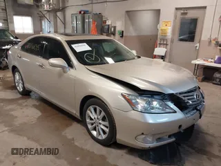 2010 Lexus ES with VIN JTHBK1EG7A2387679, listed as a IAAI auction lot 42056045 with 161,539 mi miles. Bid and sale history available at carsss.com. Image 6.