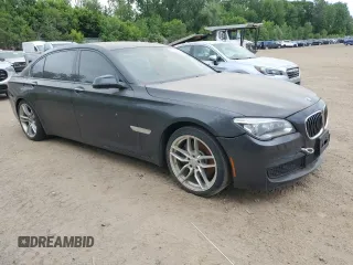 2013 BMW 7 Series 750Li xDrive с VIN WBAYF8C50DDE59437, выставлен на аукционе Copart как лот 60775835 с пробегом 141 531 миль миль и Чистый • Clean title. История ставок и продаж доступна на DreamBid. Изображение 4.
