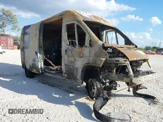 2017 Ram ProMaster Cargo with VIN 3C6TRVDG4HE527962, listed as a IAAI auction lot 41522454 with Not Provided miles. Bid and sale history available at carsss.com. Image 1.