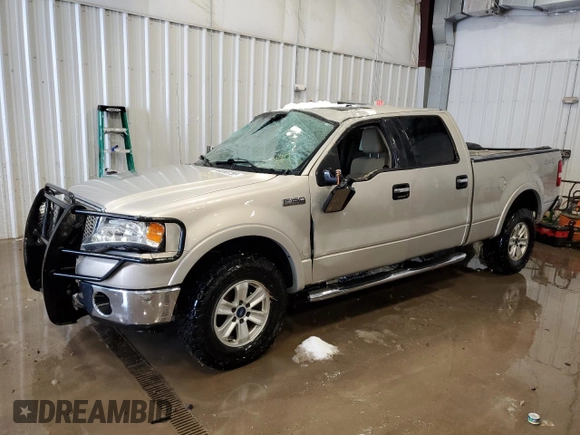 2006 Ford F-150 XLT with VIN 1FTPW14V36FB15044, listed as a Copart auction lot 44698755 with 110,895 mi miles and Non Repairable. Bid and sale history available at carsss.com. Image 1.