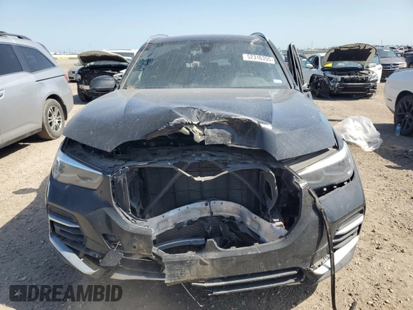 2022 BMW X5 xDrive40i with VIN 5UXCR6C01N9K79249, listed as a Copart auction lot 52316355 with Not provided miles and Salvage title. Bid and sale history available at DreamBid. Image 5.