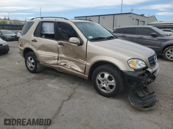 2002 Mercedes-Benz M-Class with VIN 4JGAB54EX2A355722, listed as a Copart auction lot 79066764 with 170,858 mi miles and Salvage Title. Bid and sale history available at carsss.com. Image 4.