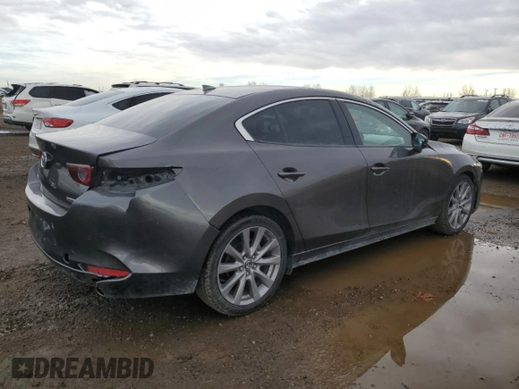 2019 Mazda 3 Preferred with VIN 3MZBPADM8KM103610, listed as a Copart auction lot 79727854 with 95,853 mi miles and Salvage Title. Bid and sale history available at DreamBid. Image 3.