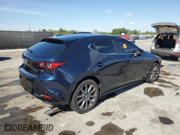 2023 Mazda 3 S Preferred with VIN JM1BPALM1P1607554, listed as a Copart auction lot 50906045 with Not Provided miles and Non Repairable. Bid and sale history available at DreamBid. Image 3.