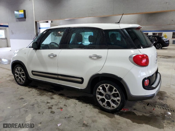 2014 FIAT 500L Trekking with VIN ZFBCFADH8EZ021704, listed as a Copart auction lot 52900165 with 96,894 mi miles and Clean Title. Bid and sale history available at carsss.com. Image 2.