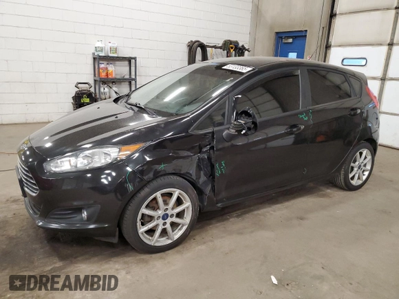 2015 Ford Fiesta SE with VIN 3FADP4EJ2FM133411, listed as a Copart auction lot 53133365 with 139,457 mi miles and Salvage Title. Bid and sale history available at carsss.com. Image 1.