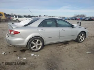 2004 Mazda Mazda6 s with VIN 1YVFP80D145N12084, listed as a Copart auction lot 41845315 with 67,258 mi miles and Salvage Title. Bid and sale history available at carsss.com. Image 3.