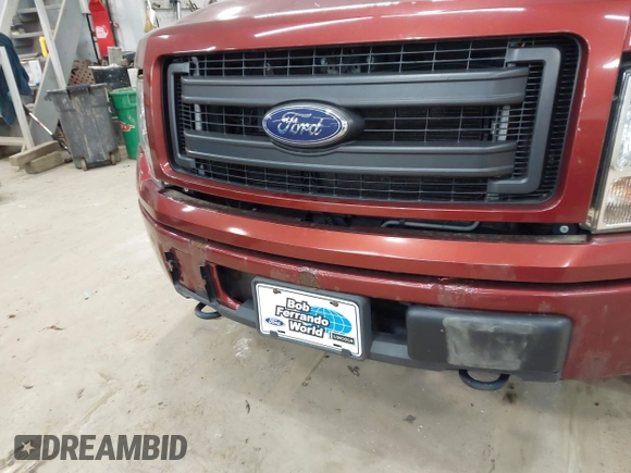 2014 Ford F-150 XL with VIN 1FTMF1EM4EKD79307, listed as a IAAI auction lot 42137527 with 57,963 mi miles. Bid and sale history available at carsss.com. Image 6.