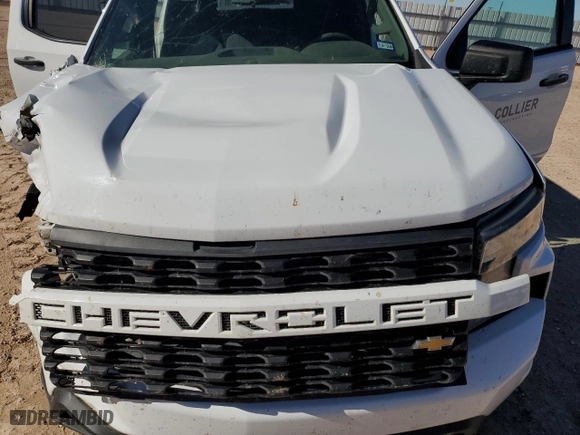 2021 Chevrolet Silverado 1500 Custom with VIN 1GCPWBEH1MZ157271, listed as a Copart auction lot 81268954 with 162,130 mi miles and Salvage Title. Bid and sale history available at carsss.com. Image 13.
