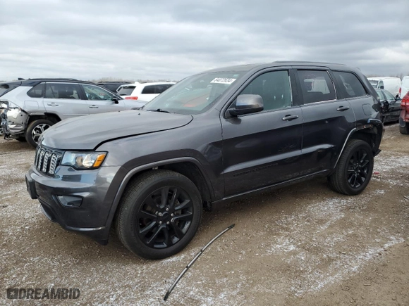 2018 Jeep Grand Cherokee Laredo E with VIN 1C4RJFAG7JC501387, listed as a Copart auction lot 84072634 with 118,290 mi miles and Salvage Title. Bid and sale history available at carsss.com. Image 1.
