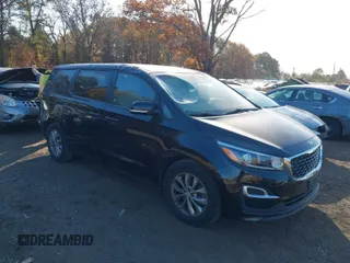 2019 Kia Sedona EX with VIN KNDMB5C16K6567116, listed as a IAAI auction lot 40785368 with 64,832 mi miles. Bid and sale history available at carsss.com. Image 1.