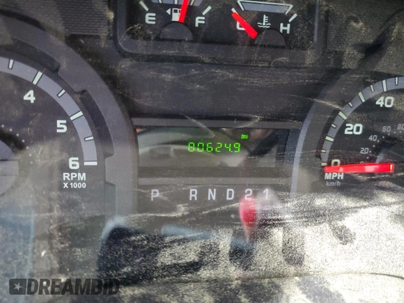 2010 Ford Econoline Cargo with VIN 1FDNE2EL2ADA03669, listed as a Copart auction lot 50614265 with 6,249 mi miles and Salvage title. Bid and sale history available at DreamBid. Image 9.