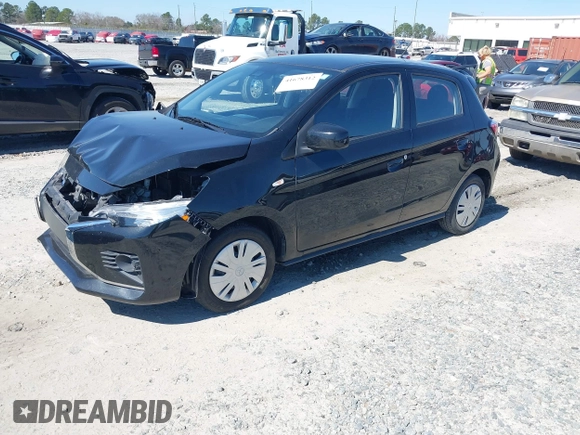 2021 Mitsubishi Mirage ES with VIN ML32AUHJ6MH006728, listed as a IAAI auction lot 41678312 with 36,631 mi miles and . Bid and sale history available at DreamBid. Image 17.