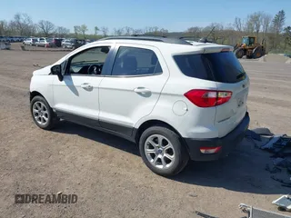 2018 Ford EcoSport SE with VIN MAJ3P1TE0JC222498, listed as a IAAI auction lot 42081287 with 111,414 mi miles. Bid and sale history available at carsss.com. Image 3.