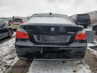 2008 BMW 5 Series 528i with VIN WBANU53508CT01874, listed as a Copart auction lot 46541895 with Not Provided miles and Salvage Title. Bid and sale history available at carsss.com. Image 6.