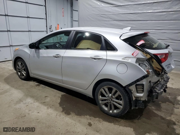 2016 Hyundai Elantra GT with VIN KMHD35LH0GU275664, listed as a Copart auction lot 47016195 with 60,097 mi miles and Salvage Title. Bid and sale history available at carsss.com. Image 2.