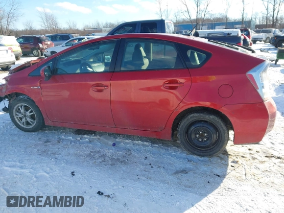 2010 Toyota Prius II with VIN JTDKN3DU6A1227200, listed as a IAAI auction lot 41292342 with 292,531 mi miles. Bid and sale history available at carsss.com. Image 14.