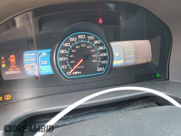 2010 Ford Fusion Hybrid with VIN 3FADP0L3XAR327449, listed as a Copart auction lot 54207225 with 192,659 mi miles and Salvage Title. Bid and sale history available at carsss.com. Image 9.