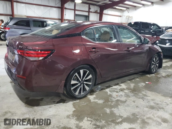 2024 Nissan Sentra SV z VIN 3N1AB8CV8RY229178, wystawiony jako Copart lot #58623595 z przebiegiem 26 139 mil mil oraz Szkoda całkowita • Salvage title. Historia ofert i sprzedaży dostępna na DreamBid. Obrazek 3.