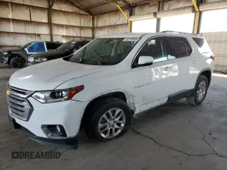 2018 Chevrolet Traverse LT Cloth with VIN 1GNERGKW9JJ101014, listed as a Copart auction lot 52773265 with 66,813 mi miles and Salvage Title. Bid and sale history available at carsss.com. Image 1.