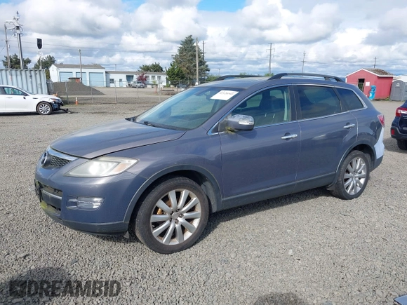 2007 Mazda CX-9 Sport with VIN JM3TB38Y370121089, listed as a IAAI auction lot 42120541 with 1 mi miles. Bid and sale history available at carsss.com. Image 2.