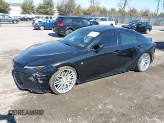 2021 Lexus IS 350 F Sport with VIN JTHGZ1E25M5020868, listed as a IAAI auction lot 41644962 with Not provided miles and . Bid and sale history available at DreamBid. Image 2.