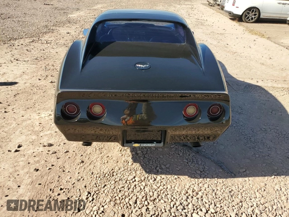 1977 Chevrolet Corvette with VIN 1Z37L7S412823, listed as a Copart auction lot 82405174 with 9,206 mi miles and Clean title. Bid and sale history available at DreamBid. Image 10.