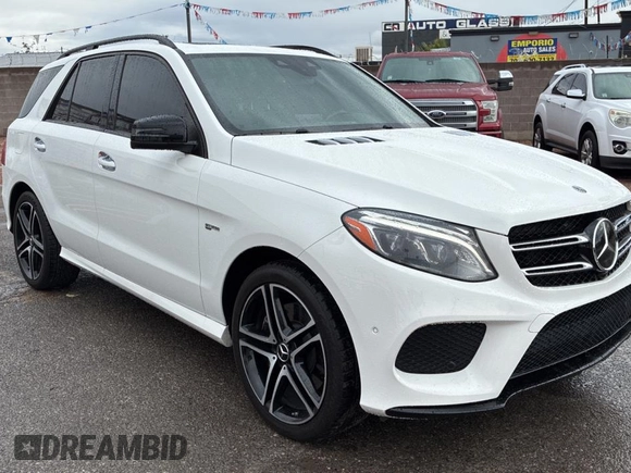 2018 Mercedes-Benz GLE 43 AMG with VIN 4JGDA6EB9JB097812, listed as a Copart auction lot 56073455 with 111,339 mi miles and Clean Title. Bid and sale history available at DreamBid. Image 1.