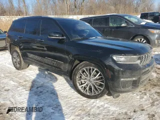 2022 Jeep Grand Cherokee Summit Reserve with VIN 1C4RJKET2N8503573, listed as a Copart auction lot 87699995 with 56,244 mi miles and Salvage title. Bid and sale history available at DreamBid. Image 4.