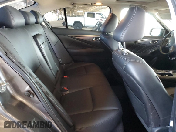 2016 Infiniti Q50 with VIN JN1EV7AR9GM346048, listed as a Copart auction lot 54362715 with 120,799 mi miles and Salvage Title. Bid and sale history available at DreamBid. Image 10.