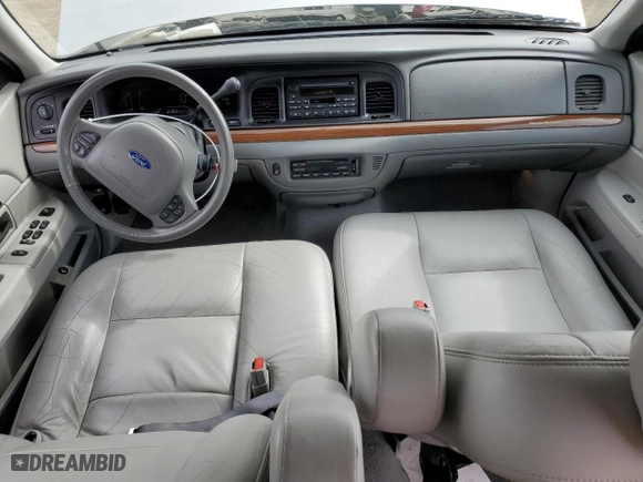 2004 Ford Crown Victoria LX with VIN 2FAHP74W04X168238, listed as a Copart auction lot 50842995 with 63,313 mi miles and Salvage Title. Bid and sale history available at carsss.com. Image 8.