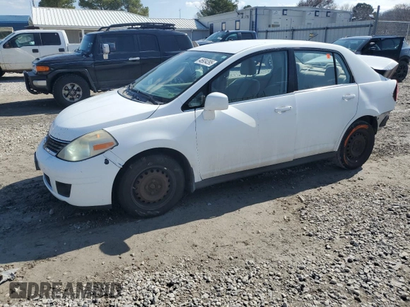 2008 Nissan Versa 1.8 S with VIN 3N1BC11E08L381821, listed as a Copart auction lot 46934395 with 227,346 mi miles and Salvage Title. Bid and sale history available at carsss.com. Image 1.