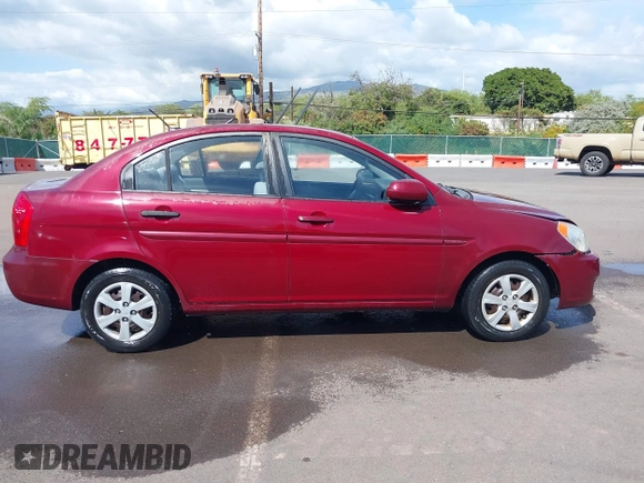 2010 Hyundai Accent GLS with VIN KMHCN4AC4AU485148, listed as a IAAI auction lot 41528392 with 133,680 mi miles. Bid and sale history available at carsss.com. Image 13.